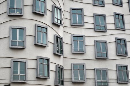 Architecture dancing house czech republic