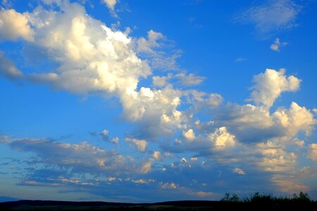 Clouds form thunderstorm cumulus clouds photo