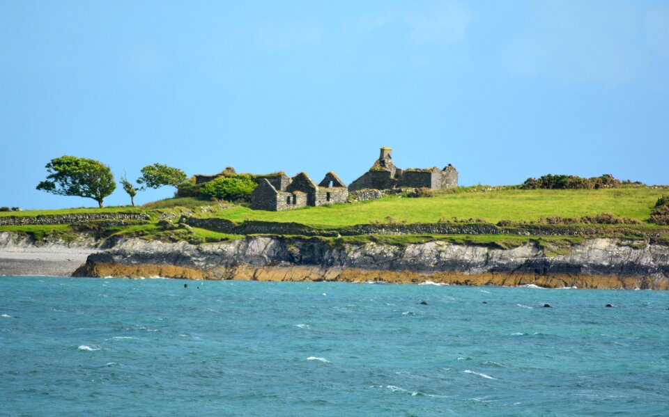 Abandoned building ireland schull photo