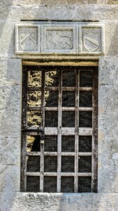 Medieval fortress window
