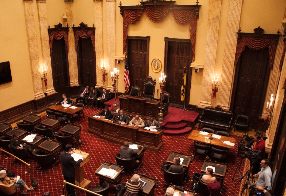 Council proceeding law