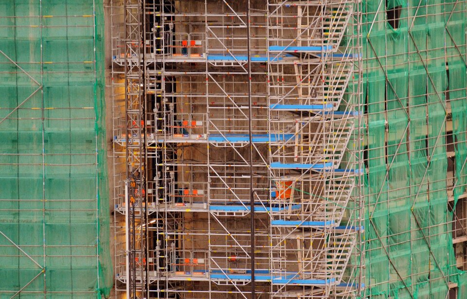 Building construction work housebuilding