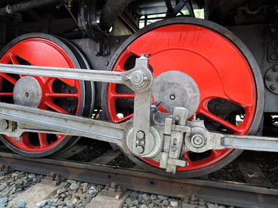 Railway steam locomotive steam