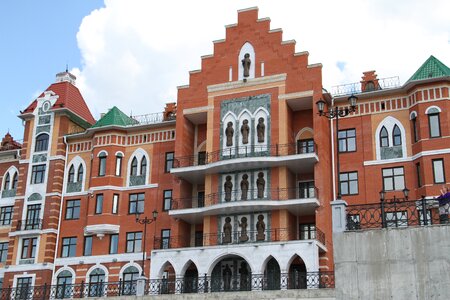 Sights russia red brick