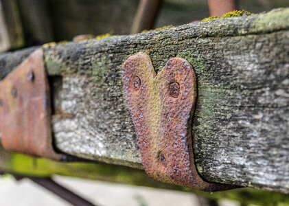 Metal old rust