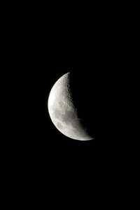 Moon crescent moon night photo