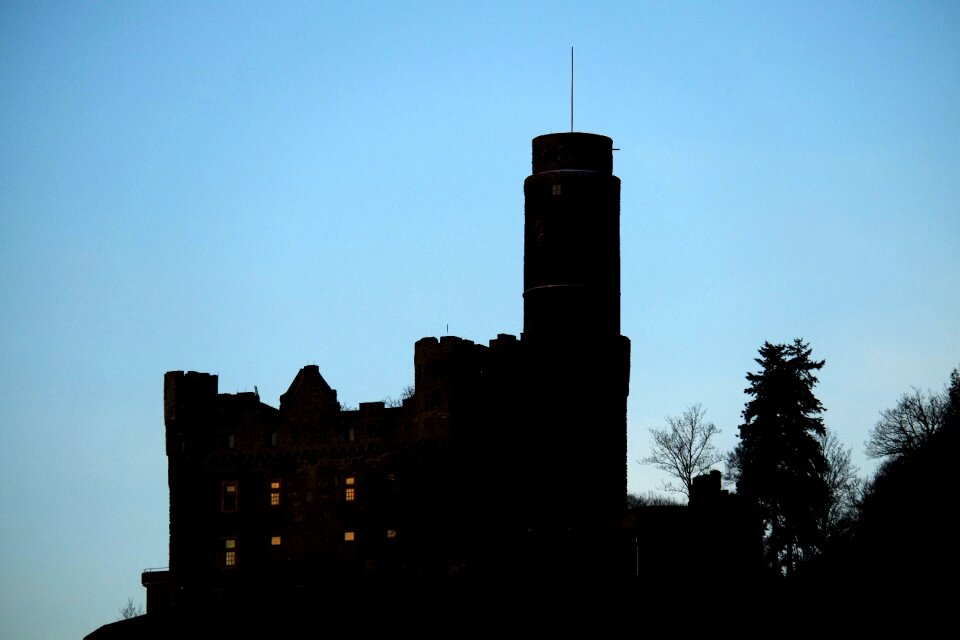 Battlements old castle historically