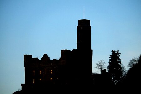 Battlements old castle historically