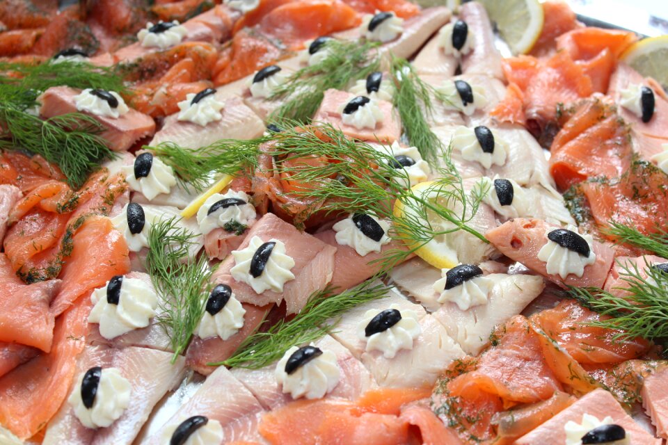 Cold buffet starter buffet