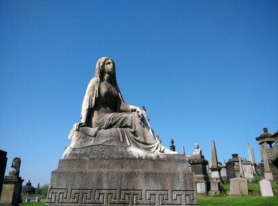 Glasgow cemetery scotland photo