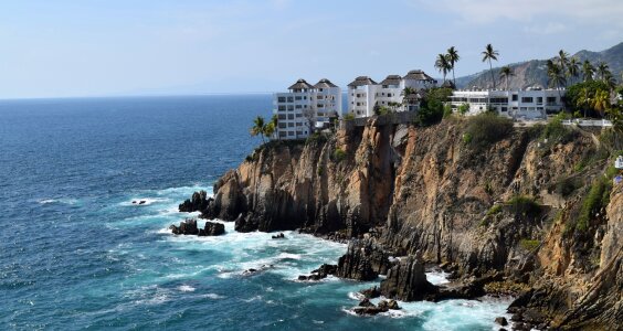 Ocean cliffs photo
