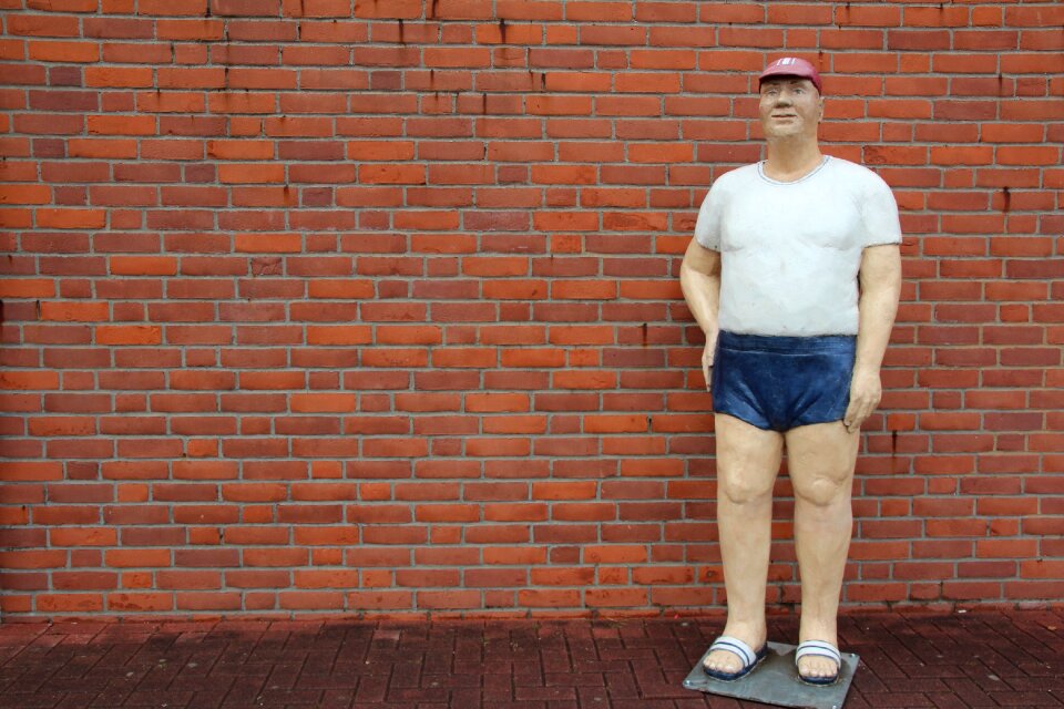 Isolated art person