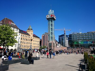 Architecture modern cityscape