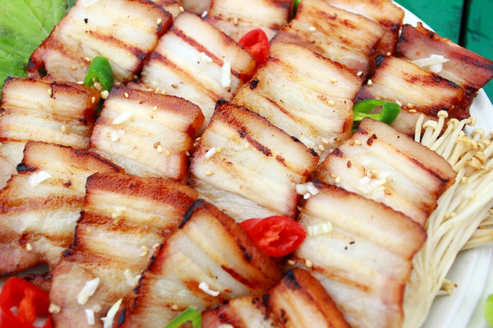 Food grill salad