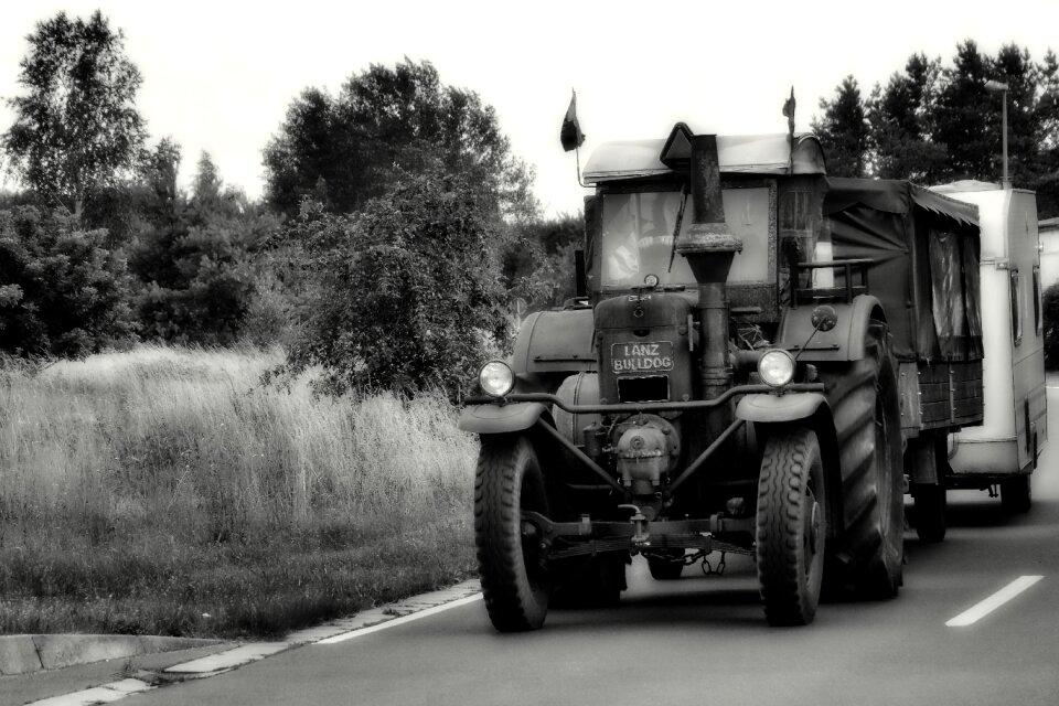 Historically agricultural machinery lanz