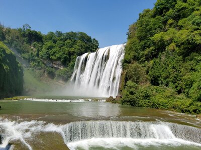 Flower fruit falls falls landscape