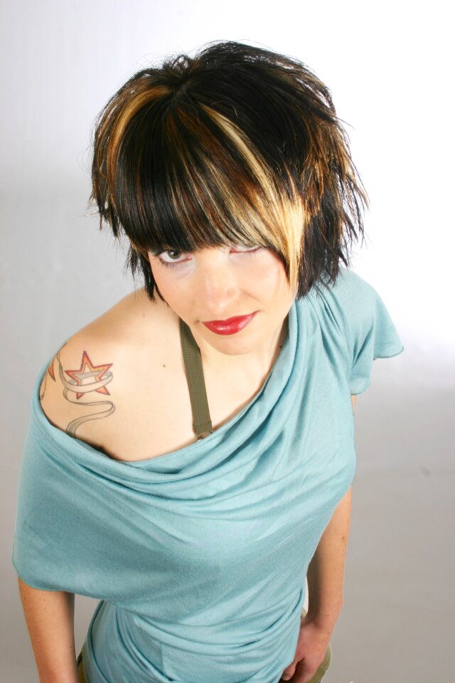 Beautiful femininity face