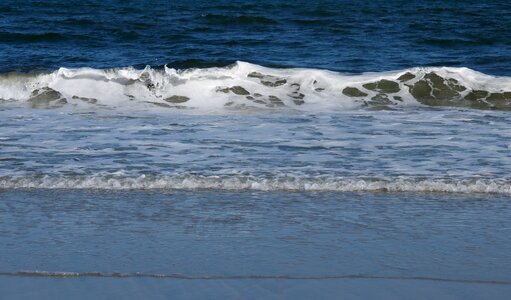 Water sand sea photo