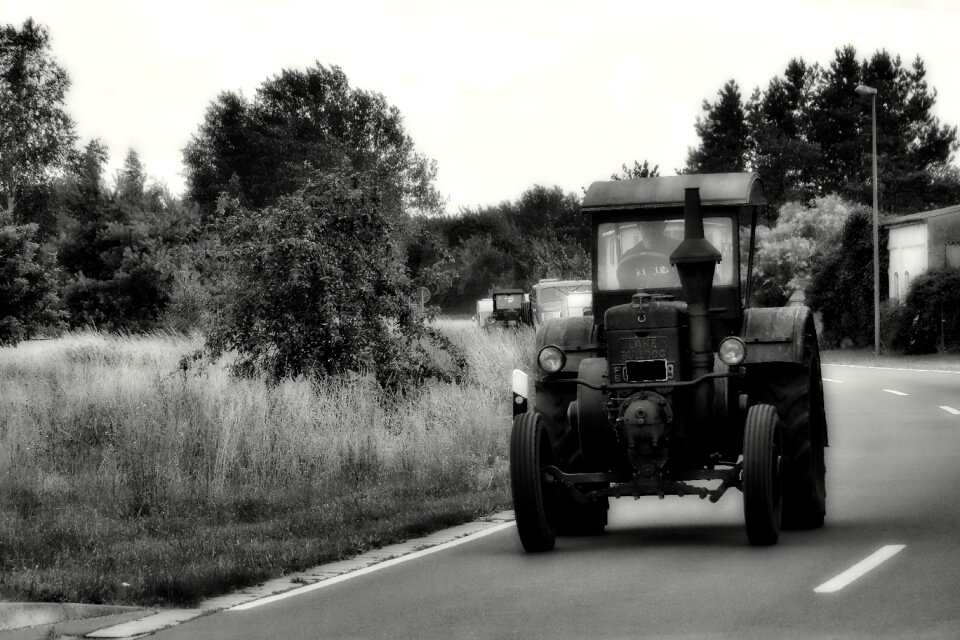 Historically agricultural machinery lanz