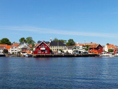 Telemark shipping town coastline