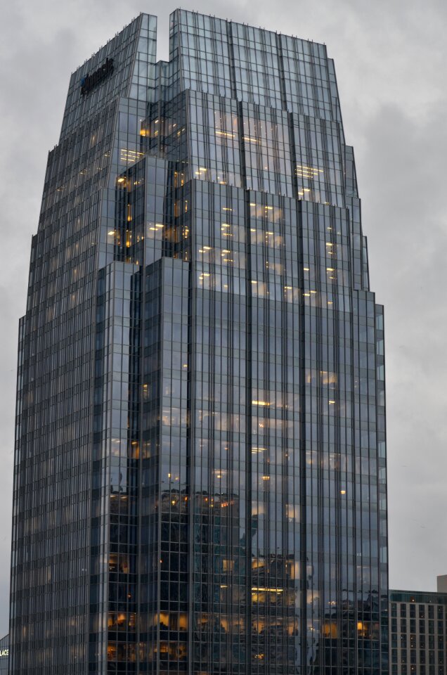 Nashville skyline downtown city