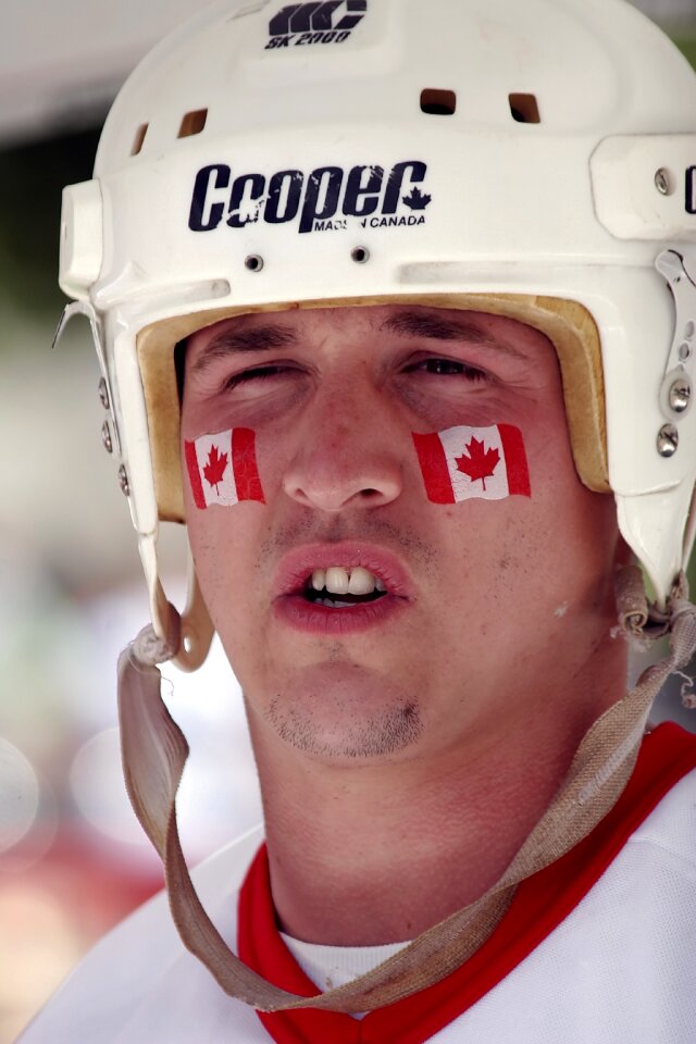 Face paint celebration patriotic