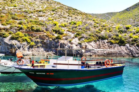 Ionian turcoise water photo