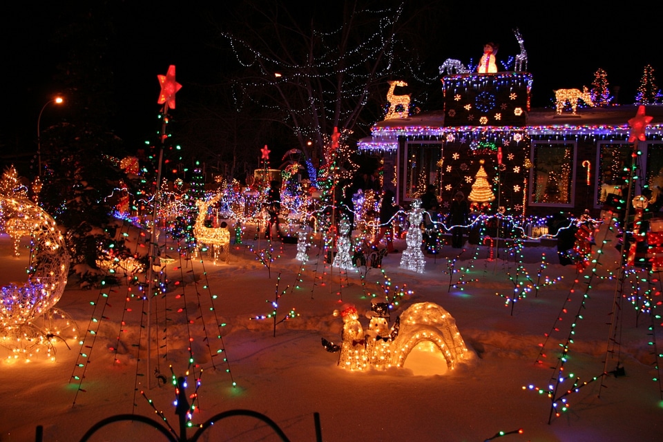 Holiday light xmas