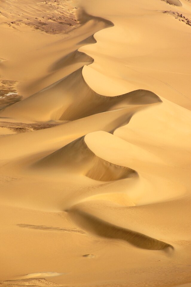 Africa white desert sahara