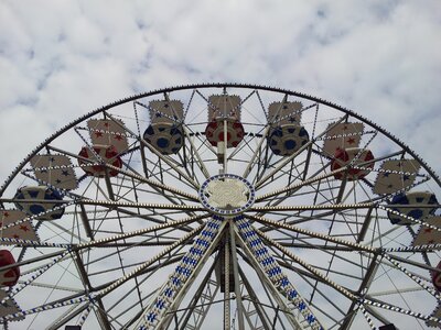 Fun clouds joust photo