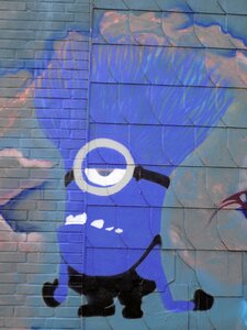 Sprayer wall painting colorful