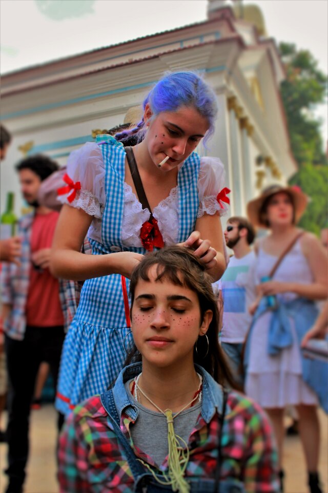 St john party feminine beauty