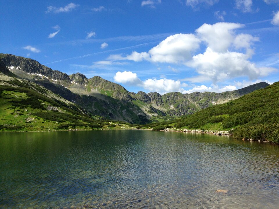 The high tatras landscape poland