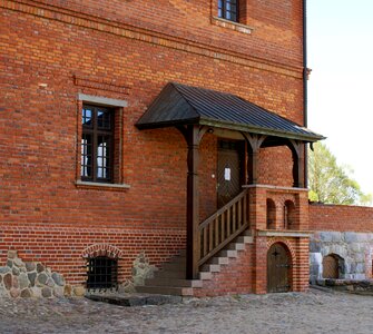 Lake dusia entrance brick photo