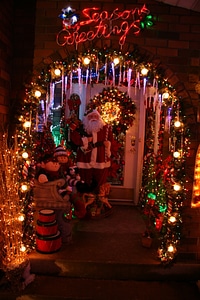Holiday light xmas