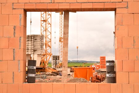 Construction work housebuilding work photo