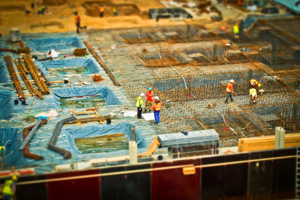 Construction work housebuilding building