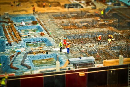 Construction work housebuilding building
