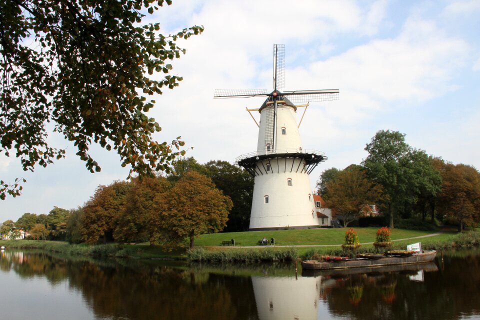 Mill historically river photo