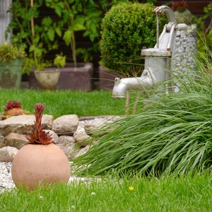 Garden garden design resting place photo