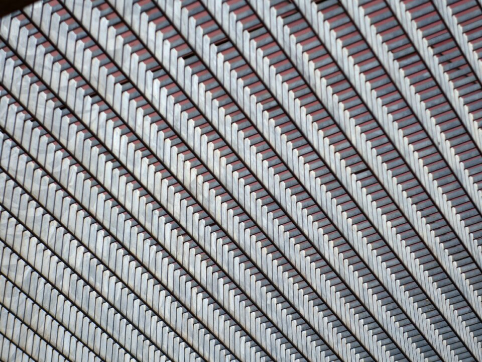 Metal regularly pattern