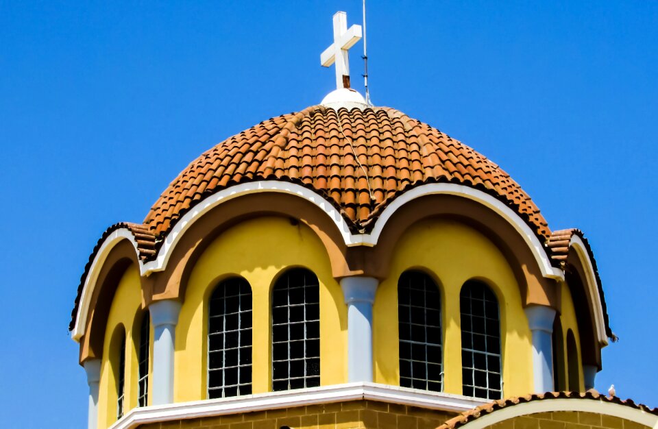 Church orthodox dome