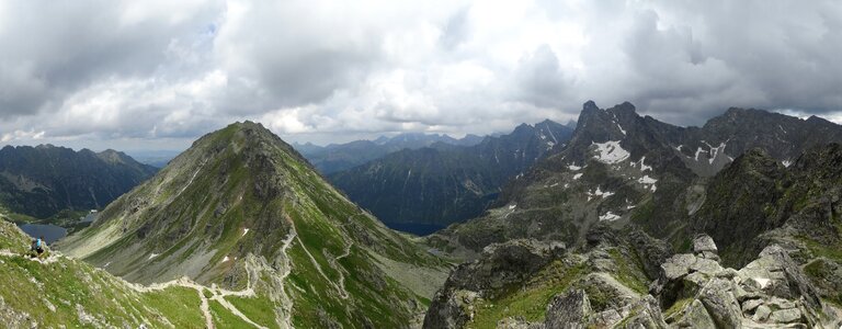 Landscape polish tatras the high tatras
