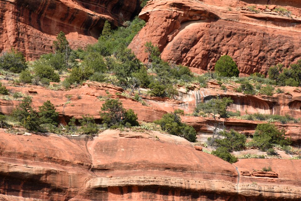 Nature red rock geology
