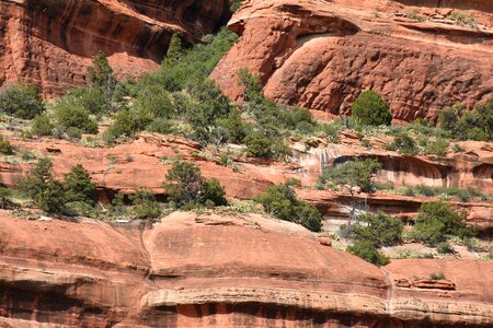 Nature red rock geology photo