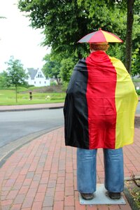 European championship flag black