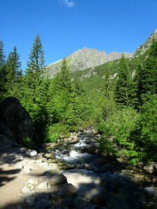 The high tatras landscape nature photo