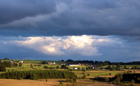 Gewitterstimmung sky dark clouds photo