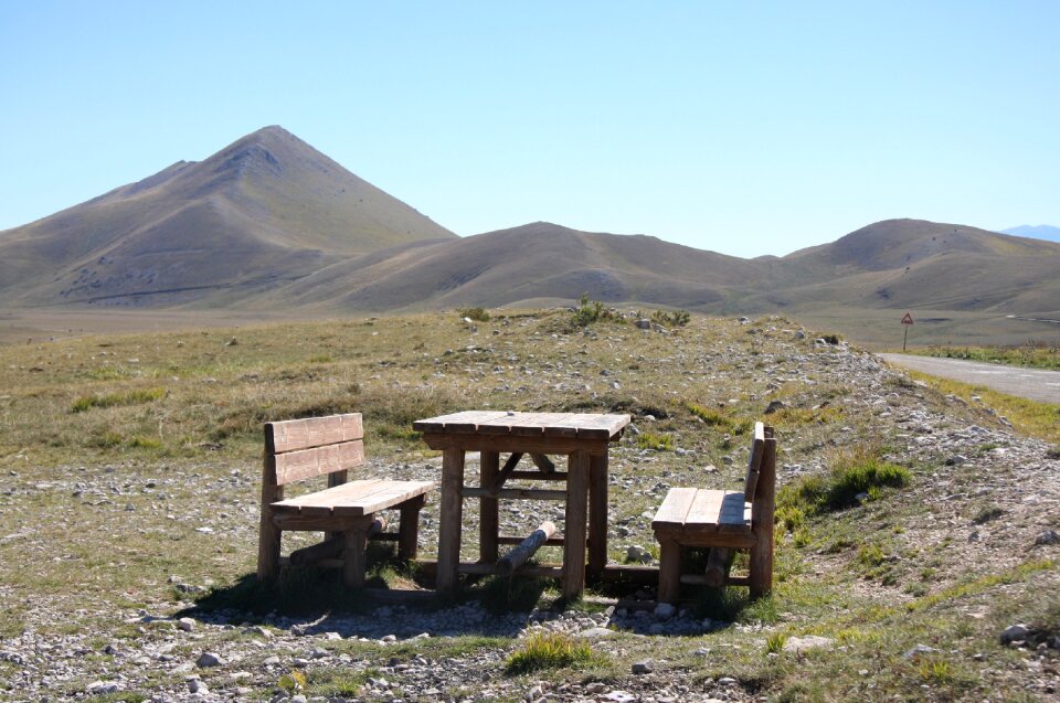 Gran sasso mountains nature