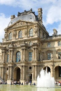 Louvre museum paris france photo